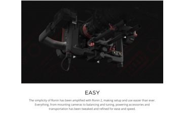 Image of DJI Innovations Ronin 2 Basic Combo, Black, CP.ZM.00000074.01