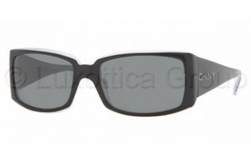 Image of DKNY DY4056 Bifocal Prescription Sunglasses DY4056-336087-5617 - Lens Diameter 56 mm, Frame Color Black Ice