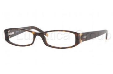 Image of DKNY DY4584 SV Prescription Eyeglasses Dark Tortoise Frame / 50 mm Prescription Lenses, 3016-5015, Select Frame Color / Lens Diameter Dark Tortoise Frame / 50 mm Prescription Lenses