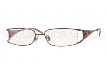 Image of DKNY DY5555 SV Prescription Eyeglasses - Brown Frame / 49 mm Prescription Lenses, 1103-4917