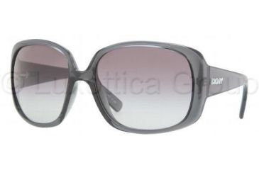 Image of DKNY DY4079 Sunglasses 350811-6017 - Transparent Gray Gray Gradient
