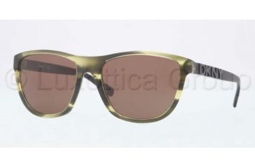 Image of DKNY DY4103 Sunglasses 358073-5618 - Brown Frame