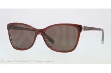Image of DKNY DY4105 Single Vision Prescription Sunglasses DY4105-359413-57 - 
