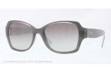 Image of DKNY DY4111 Bifocal Prescription Sunglasses DY4111-363011-57 - Lens Diameter 57 mm, Frame Color Gray/white