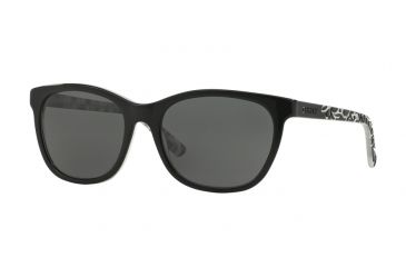 Image of DKNY DY4115 Bifocal Prescription Sunglasses DY4115-358287-56 - Lens Diameter 56 mm, Frame Color Top Black On Grey