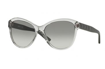 Image of DKNY DY4123 Single Vision Prescription Sunglasses DY4123-365311-57 - Lens Diameter 57 mm, Frame Color Transparent Grey