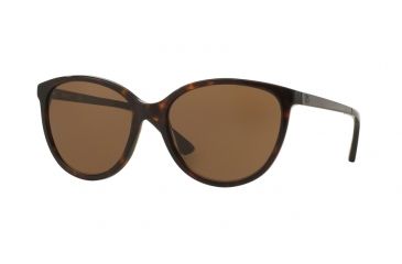 Image of DKNY DY4138 Progressive Prescription Sunglasses DY4138-369573-57 - Lens Diameter 57 mm, Frame Color Dark Tortoise/satin Gunmetal