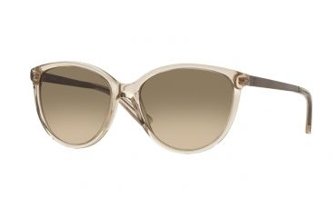 Image of DKNY DY4138 Progressive Prescription Sunglasses DY4138-36976G-57 - Lens Diameter 57 mm, Frame Color Beige Crystal/satin Tobacco
