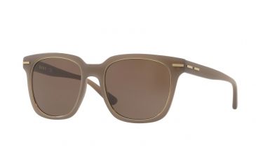 Image of DKNY DY4141 Progressive Prescription Sunglasses DY4141-371273-52 - Lens Diameter 52 mm, Frame Color Matte Taupe