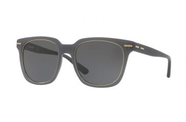 Image of DKNY DY4141 Progressive Prescription Sunglasses DY4141-371987-52 - Lens Diameter 52 mm, Frame Color Matte Grey