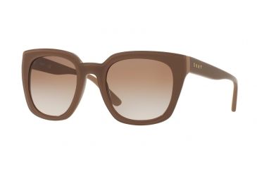 Image of DKNY DY4144 Progressive Prescription Sunglasses DY4144-372313-52 - Lens Diameter 52 mm, Frame Color Tonal Nude