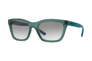 Image of DKNY DY4158 Bifocal Prescription Sunglasses DY4158-37898E-55 - Lens Diameter 55 mm, Frame Color Transparent Teal