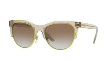 Image of DKNY DY4160 Bifocal Prescription Sunglasses DY4160-37868E-56 - Lens Diameter 56 mm, Frame Color Transparent Smoke