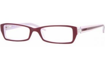Image of DKNY DY 4586 Eyeglasses Styles Violet/Lilac/Transparent Lilac Frame w/Non-Rx 49 mm Lenses, 3407-4916, DKNY DY 4586 Eyeglasses Styles Violet/Lilac/Transparent Lilac Frame w/Non-Rx 49 mm Lenses