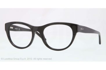 Image of DKNY DY4640 Progressive Prescription Eyeglasses 3001-51 - Black Frame, Demo Lens Lenses