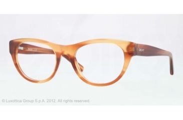 Image of DKNY DY4640 Progressive Prescription Eyeglasses 3612-51 - Brown Frame, Demo Lens Lenses