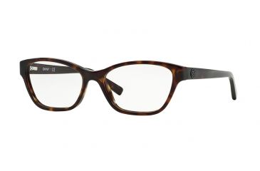 Image of DKNY DY4644 Progressive Prescription Eyeglasses 3016-51 - Dark Tortoise Frame, Demo Lens Lenses
