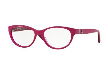 Image of DKNY DY4655M Progressive Prescription Eyeglasses 3635-51 - Top Fuxia On Fuxia Transp Frame