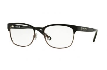 Image of DKNY DY5652 Eyeglass Frames 1230-53 - Matte Black Gunmetal/black Frame