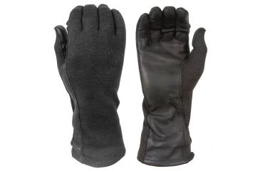 Image of Damascus DNXF190 Flight Gloves with Nomex Backs and Leather Palms, Small, Black DNXF190SM