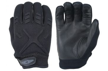 Image of Damascus MX30 Interceptor X Unlined Gloves with Leather Palms, Small, Black MX30SM
