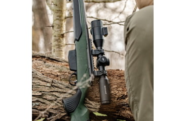 Image of DNT Optics Zulus 4K 3-24x50mm Night Vision Riflescope w/Laser Rangefinder and DNT Ballistic Engine, Black, ZT4K324R