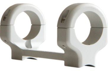 Image of DNZ Products Game Reaper Scope Mount - Browning A Bolt Short Action, High Ring, 1 in Tube, Silver, 17500