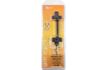 Image of DNZ Products Game Reaper Scope Mount - Browning A Bolt Short Action, Medium Ring, 1 in Tube, Black Matte, 20500