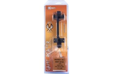 Image of DNZ Products Game Reaper Scope Mount - Browning A Bolt Short Action, High Ring, 1 in Tube, Black Matte, 16500