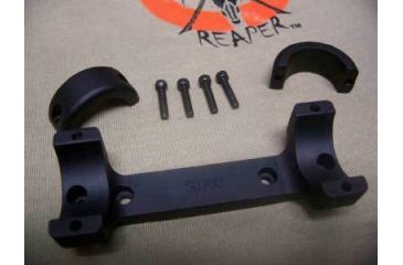 Image of DNZ Products Game Reaper Scope Mount - Remington 7400,7600,750, Medium Ring, Short Action, 1 in Tube, Black Matte, 52700