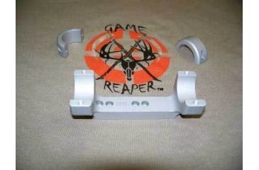 Image of DNZ Products Game Reaper Scope Mount - T/C Encore Omega-ERR, Medium Ring, 1 in Tube, Silver, 10016s