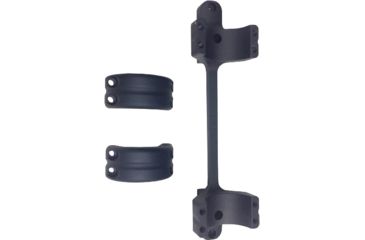 Image of DNZ Products 215 Tactical Scope Mount - Howa 1500, Weatherby Mark V Magnum 9 Lug, Weatherby Vanguard, Long Action, Medium Ring, 21.5 MOA, 30 mm Tube, Black Matte, 13LM3M