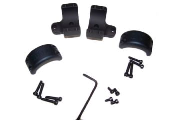 Image of DNZ Products Hunt Masters Two Piece Mounts - Savage Flatback 2003 And Older, Low Ring, 30 mm Tube, 4 Screws, Black Matte, 2SF3TL