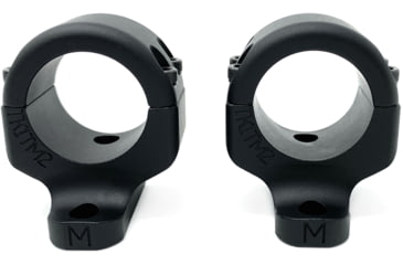 Image of DNZ Products Hunt Masters Two Piece Mounts - Tikka T3/T3X, Low Ring, 1 in Tube, 4 Screws, Black Matte, TK1TL2