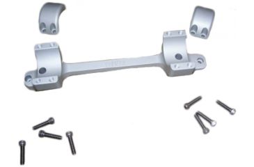 Image of DNZ Products Game Reaper Scope Mount - Tikka T3 Tactical, Medium Ring, 1 in Tube, Silver, 20550TS