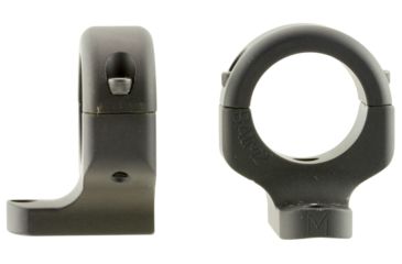Image of DNZ Products Game Reaper Scope Mount - Steyr Pro Hunter, Low Ring, 1 in Tube, 2.72 in Inner Hole Spacing, Black Matte, 45950