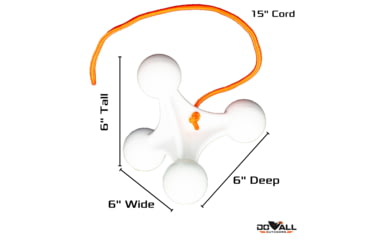 Image of Do All Outdoors Jack Leg, White, .22 to 50 Cal, PEJL