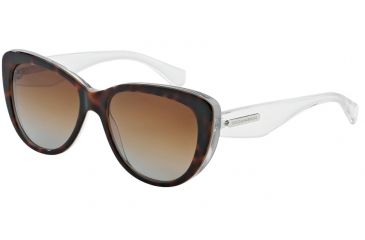 Image of Dolce&amp;Gabbana 3 LAYERS DG4221 Progressive Prescription Sunglasses DG4221-2795T5-55 - Lens Diameter 55 mm, Frame Color Havana/pearl White/cryst