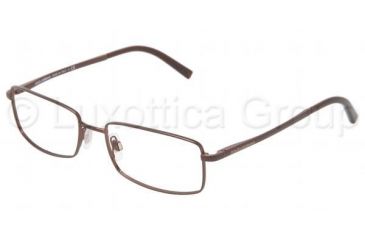 Image of Dolce&amp;Gabbana DG1177 SV Prescription Eyeglasses - Brown Frame / 52 mm Prescription Lenses, 119-5217