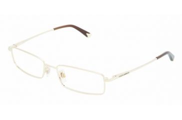 Image of Dolce&amp;Gabbana DG1208 Bifocal Eyeglasses - Pale Gold Demo Lens Frame / 52 mm Prescription Lenses, 466-5217