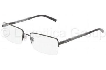 Image of Dolce&amp;Gabbana DG1209 Single Vision Prescription Eyewear 01-5218 - Black 