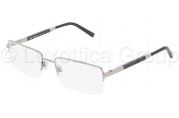 Image of Dolce&amp;Gabbana DG1209 Single Vision Prescription Eyewear 04-5218 - Gunmetal 