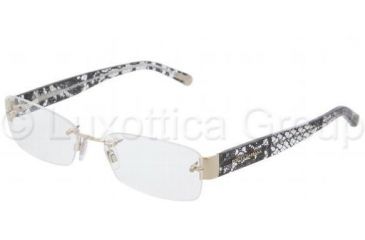 Image of Dolce&amp;Gabbana DG1218 Bifocal Prescription Eyeglasses 1077-5217 - Pale Gold 
