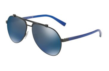Image of Dolce&amp;Gabbana DG2189 Bifocal Prescription Sunglasses DG2189-01-96-61 - Lens Diameter 61 mm, Frame Color Black