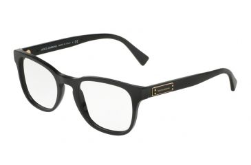 Image of Dolce&amp;Gabbana DG3260F Progressive Prescription Eyeglasses 501-52 - Black Frame