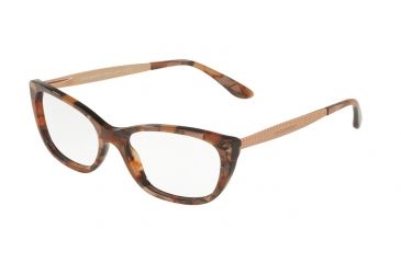 Image of Dolce&amp;Gabbana DG3279F Single Vision Prescription Eyeglasses 3131-53 - Cube Bronze Frame