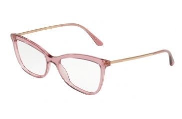 Image of Dolce&amp;Gabbana DG3286 Eyeglass Frames 3148-52 - Transparente Pink Frame