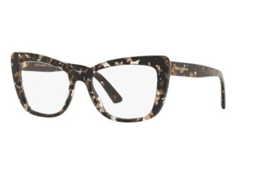 Image of Dolce&amp;Gabbana DG3308 Progressive Prescription Eyeglasses 911-51 - Cube Black/gold Frame
