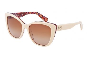 Image of Dolce&amp;Gabbana DG4216 Bifocal Prescription Sunglasses DG4216-279313-55 - Lens Diameter 55 mm, Frame Color Top Beige On Mosaic