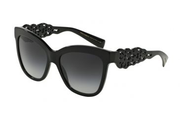 Image of Dolce&amp;Gabbana DG4264 Bifocal Prescription Sunglasses DG4264-501-8G-55 - Lens Diameter 55 mm, Frame Color Black